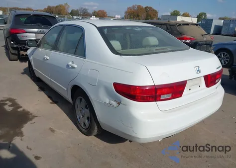 2005 Honda Accord 2.4 Lx z USA, uszkodzony, nr VIN 1HGCM56485A121418